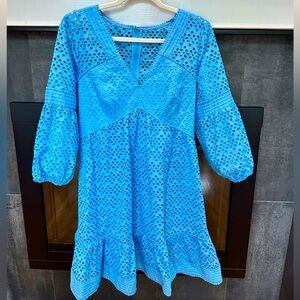 Lilly Pulitzer Lucinda eyelet dress size 8.